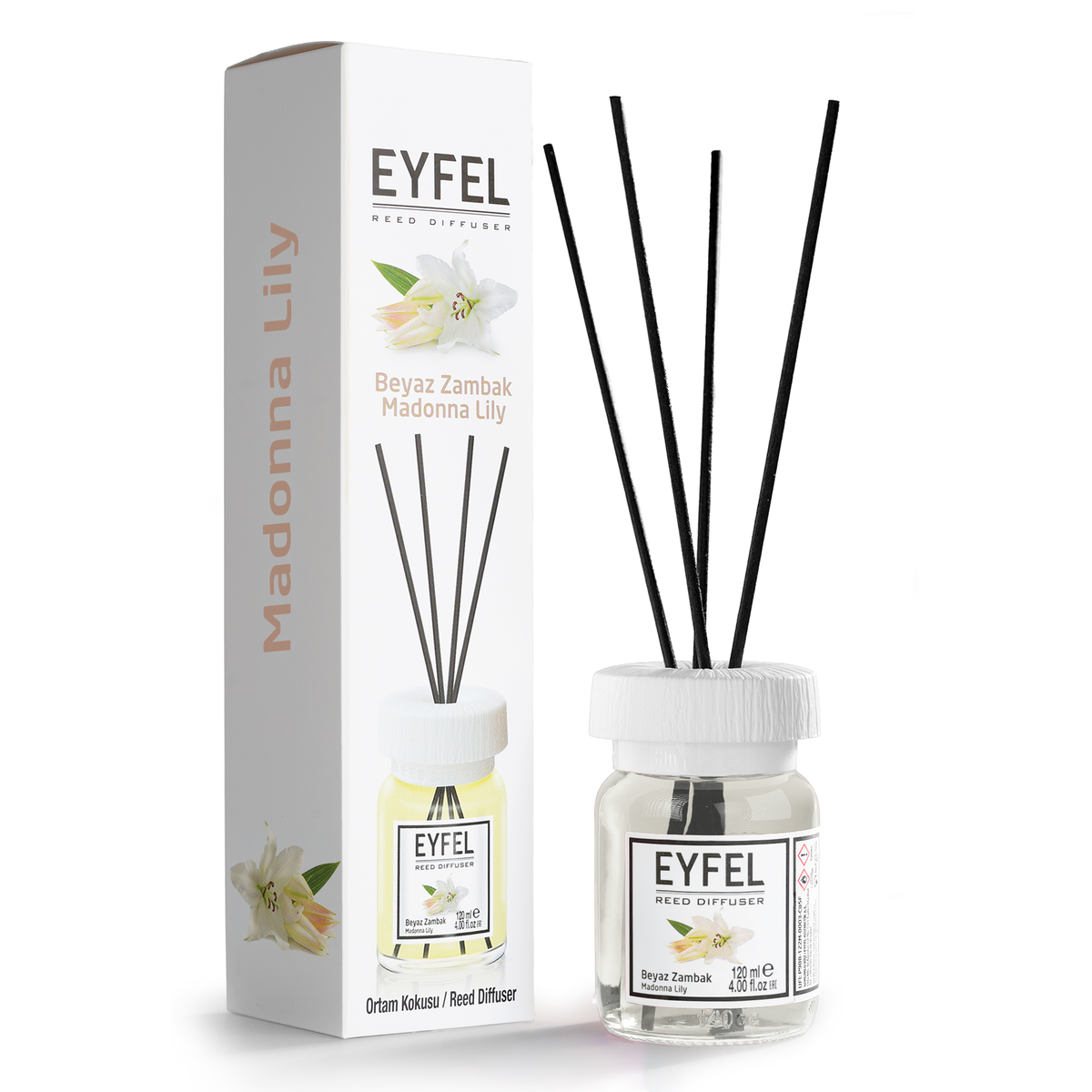 EYFEL Zapach Domowy 120 ml - Biała Lilia