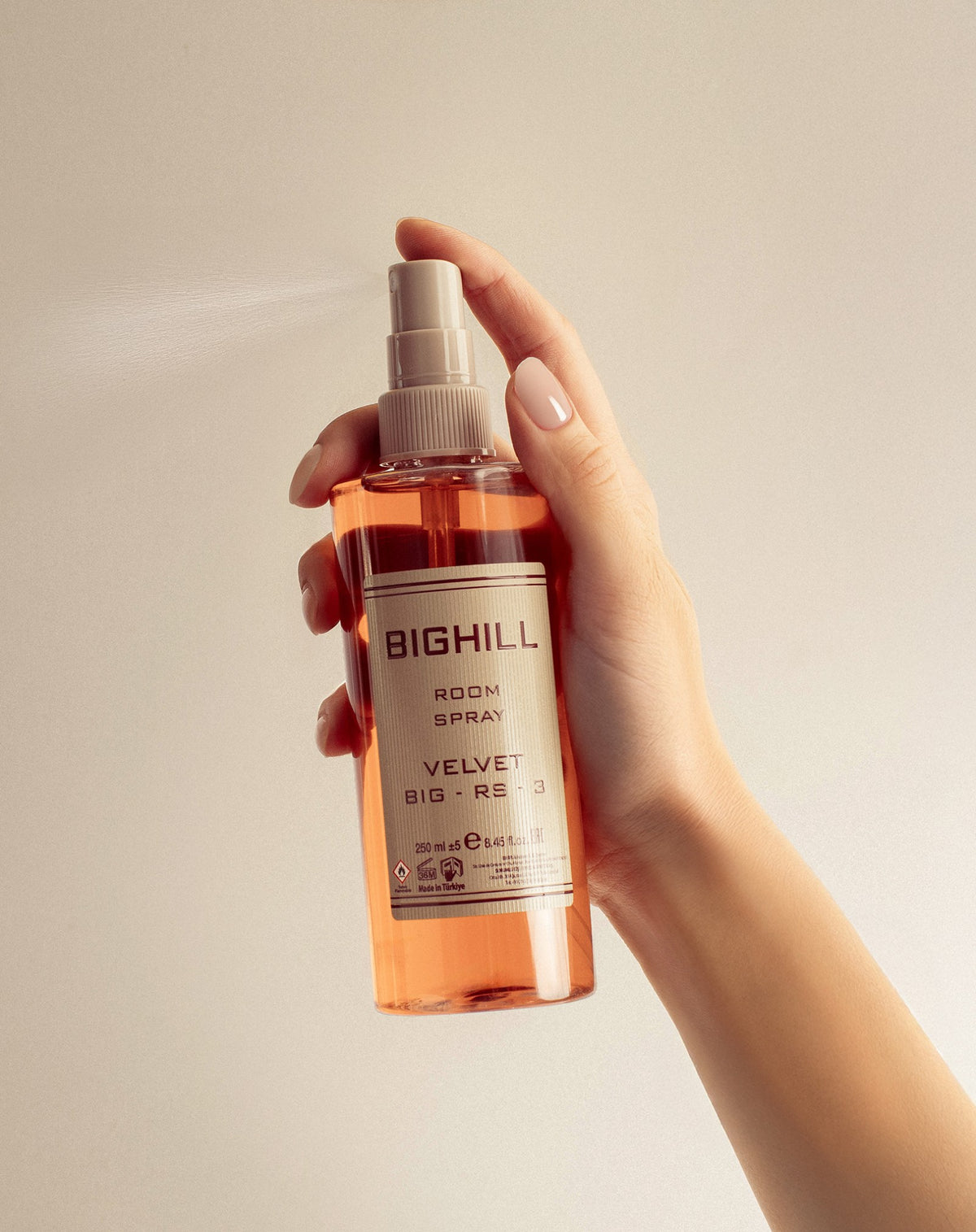 Bighill-VELVET Zapach Domowy W Sprayu 250ml