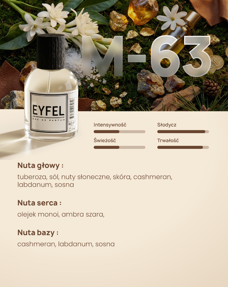 Eyfel Eau de Parfum Men 50 ml - M63