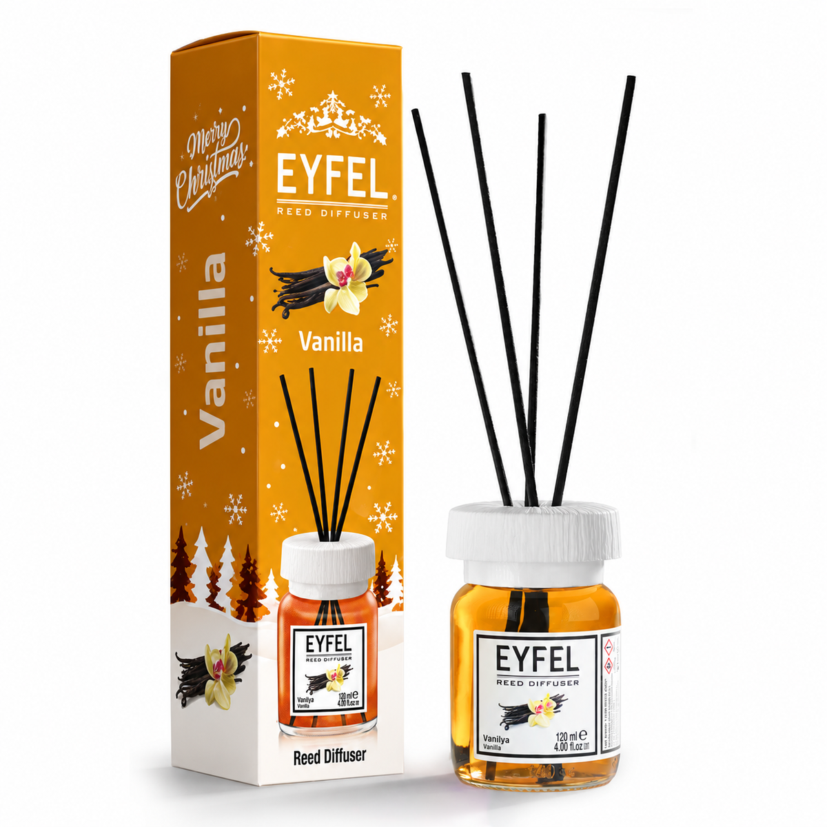 Świąteczne Eyfel Zapach Domowy Wanilia 120 ml