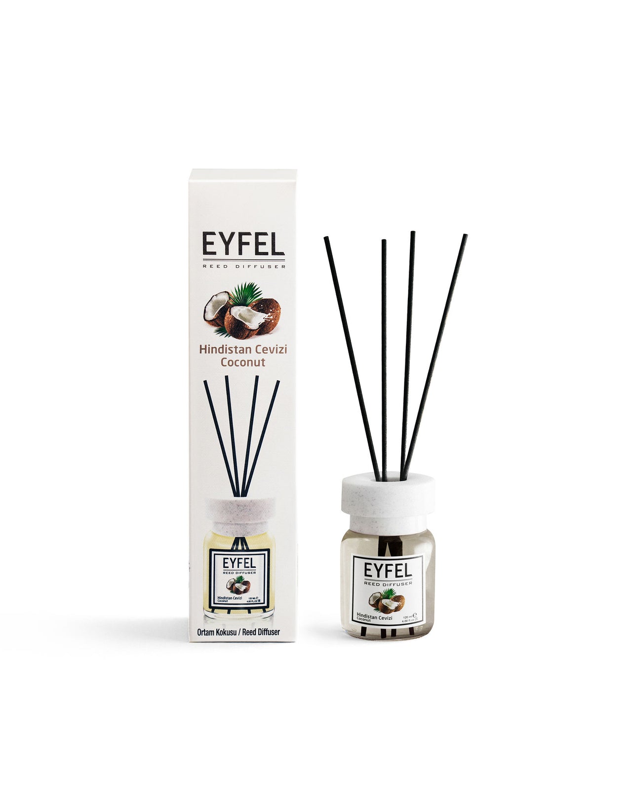 EYFEL Odświeżacz powietrza do domu 120 ml – Kokos