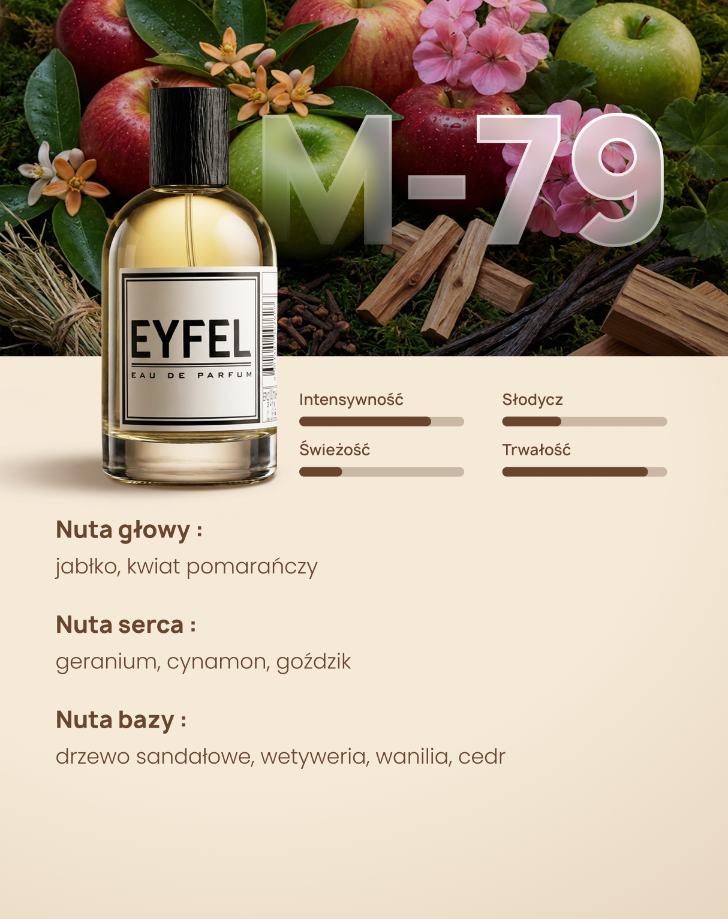 Eyfel Męska M79   - INTENSE