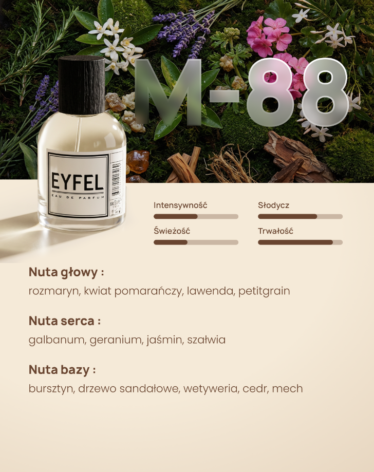 Eyfel Eau de Parfum Men 50 ml - M88