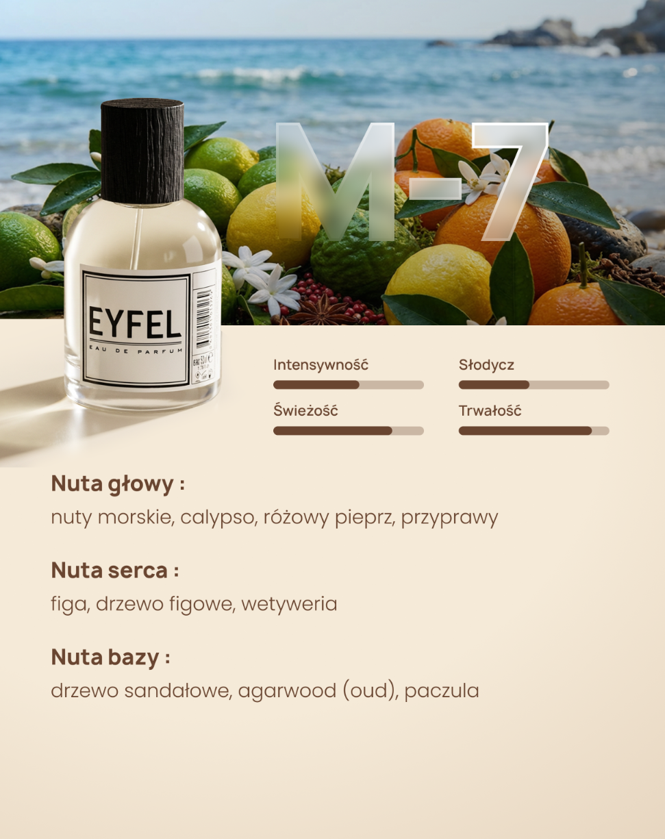 Eyfel Eau de Parfum Men 50 ml - M7