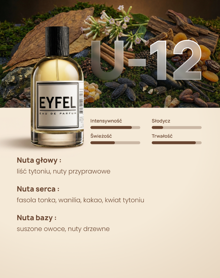 Eyfel Unisex U12 - TOBACCO VANILLE