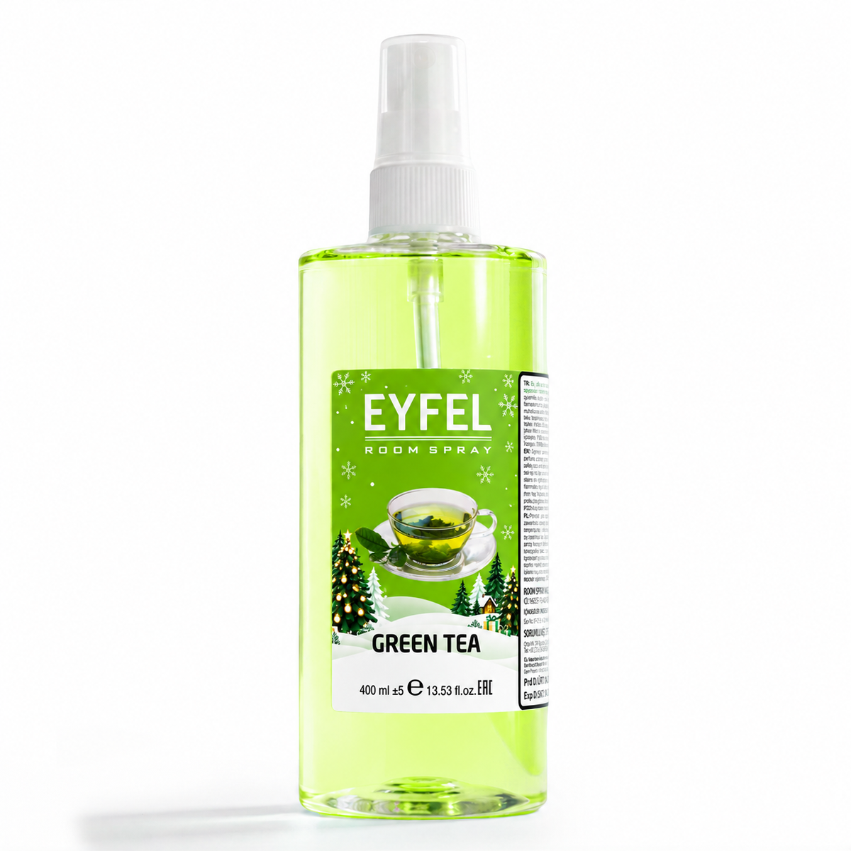 Świąteczne Eyfel Odświeżacz Powietrza Zielona Herbata 400 ml