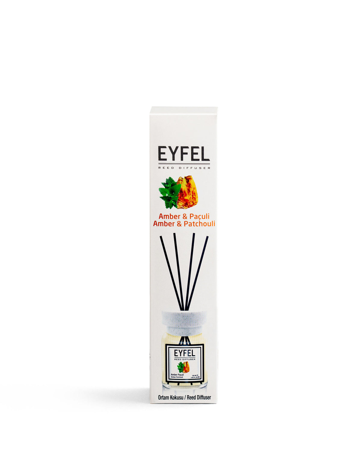 EYFEL Dyfuzor Zapachowy 120 ml — Amber & Paczuli