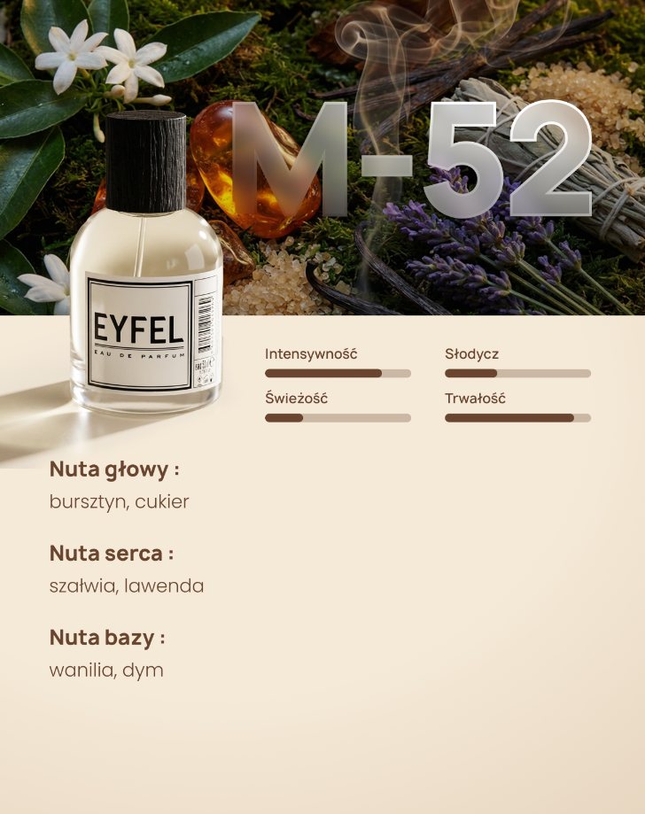 Eyfel Eau de Parfum Men 50 ml - M52