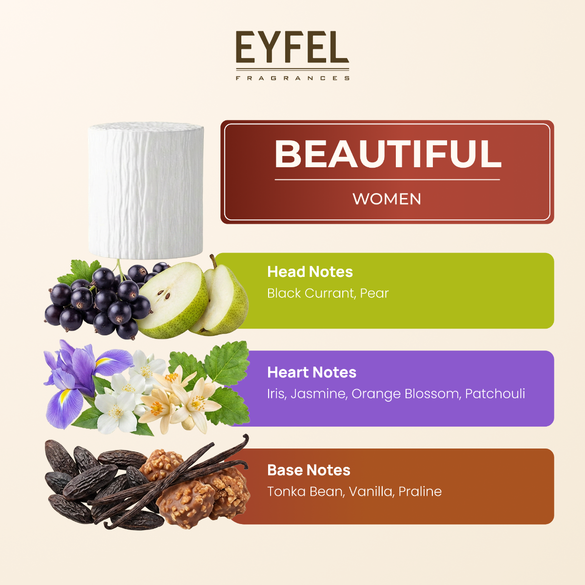 EYFEL Perfumy Damskie - Beautiful - La Vie Est Belle