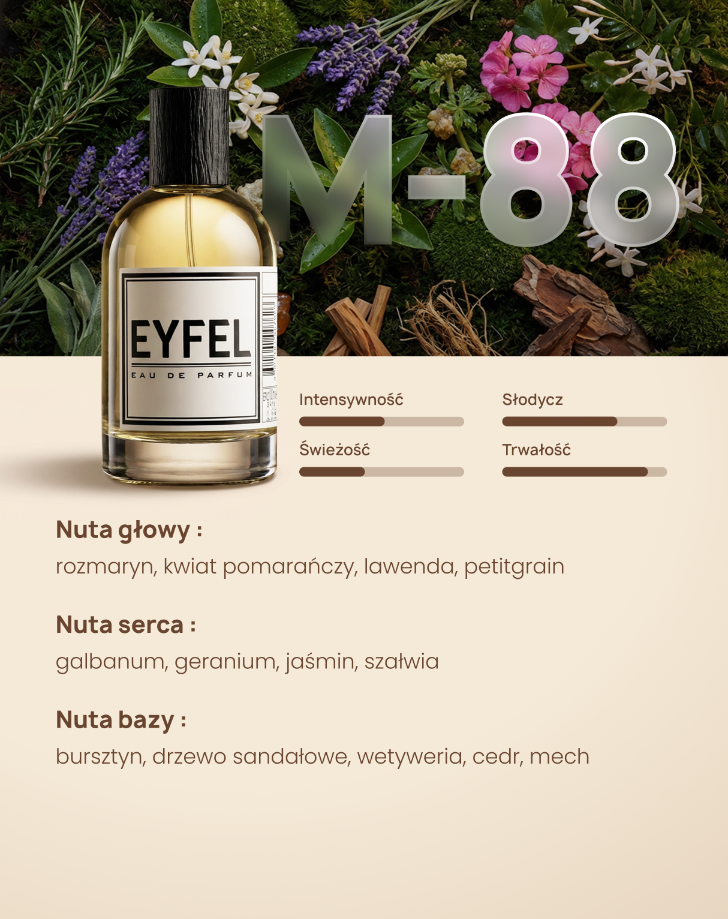 Eyfel Męska M88 - EGOIST PLATINUM