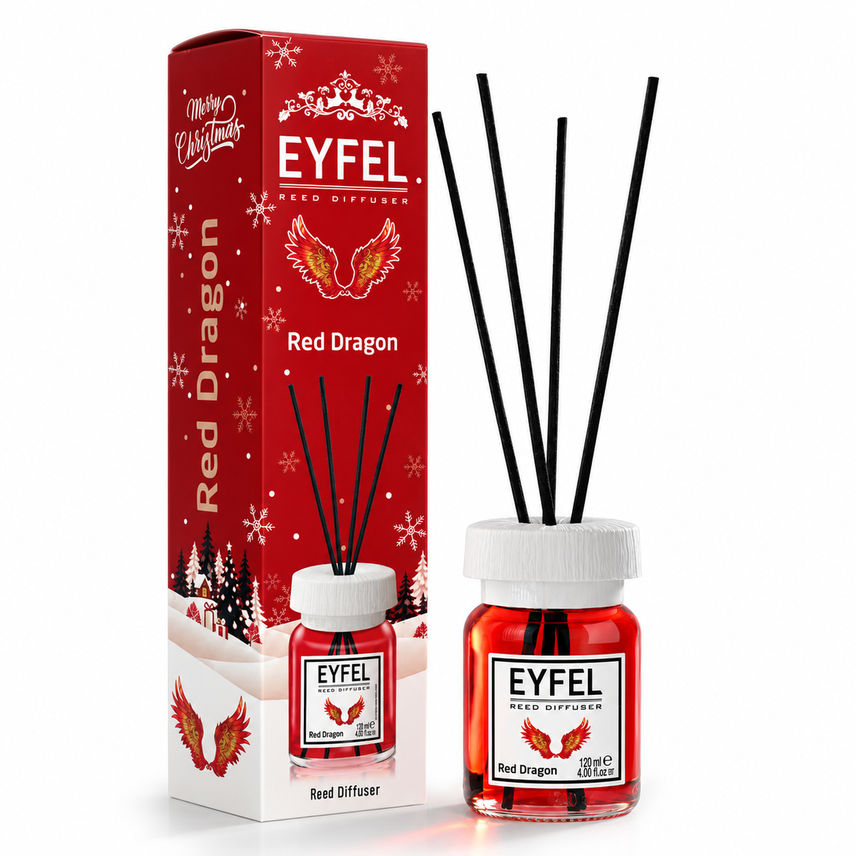 Świąteczne Eyfel Zapach Domowy Czerwony Anioł 120 ml