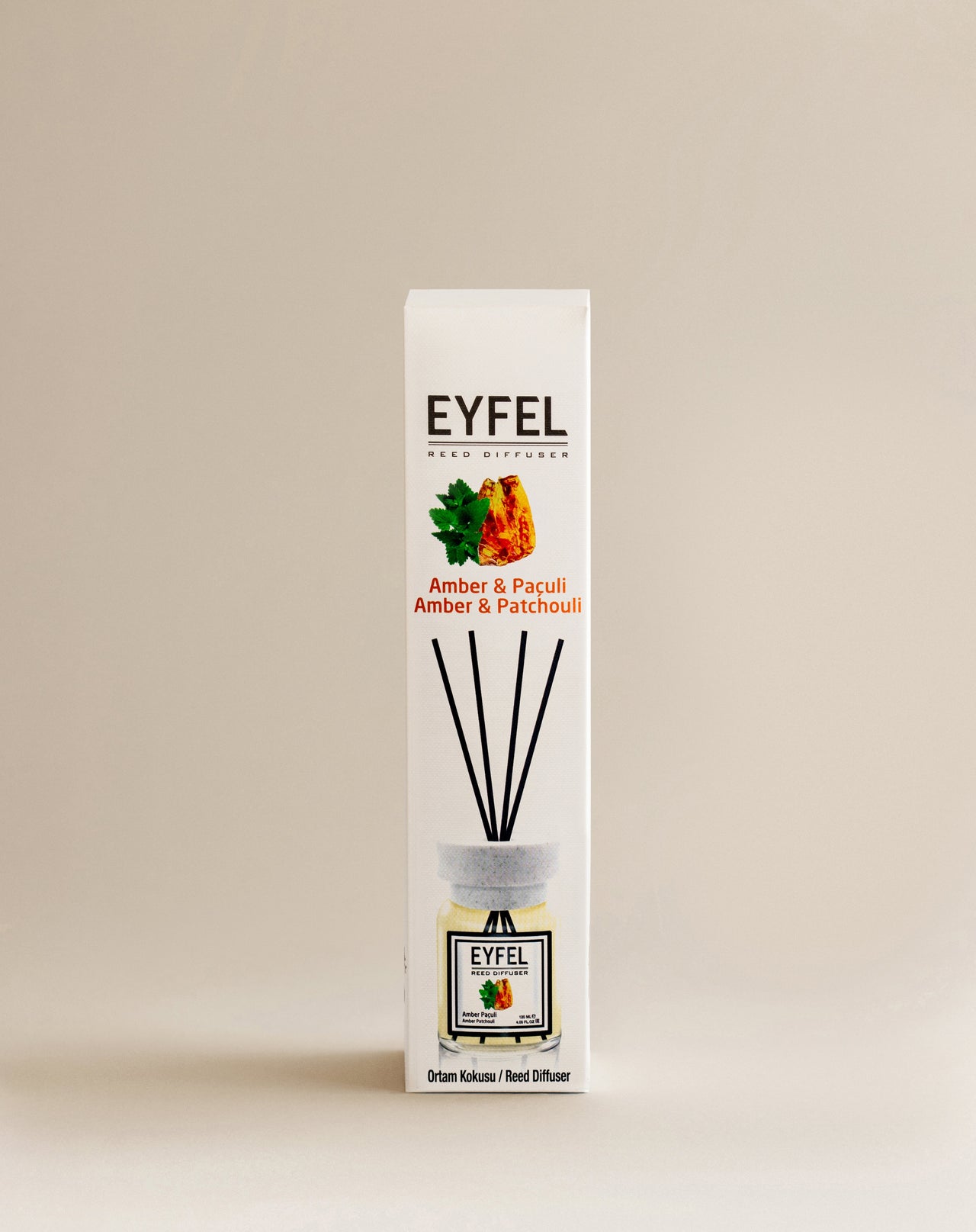 Dyfuzor zapachowy EYFEL 120 ml — Bursztyn i paczula