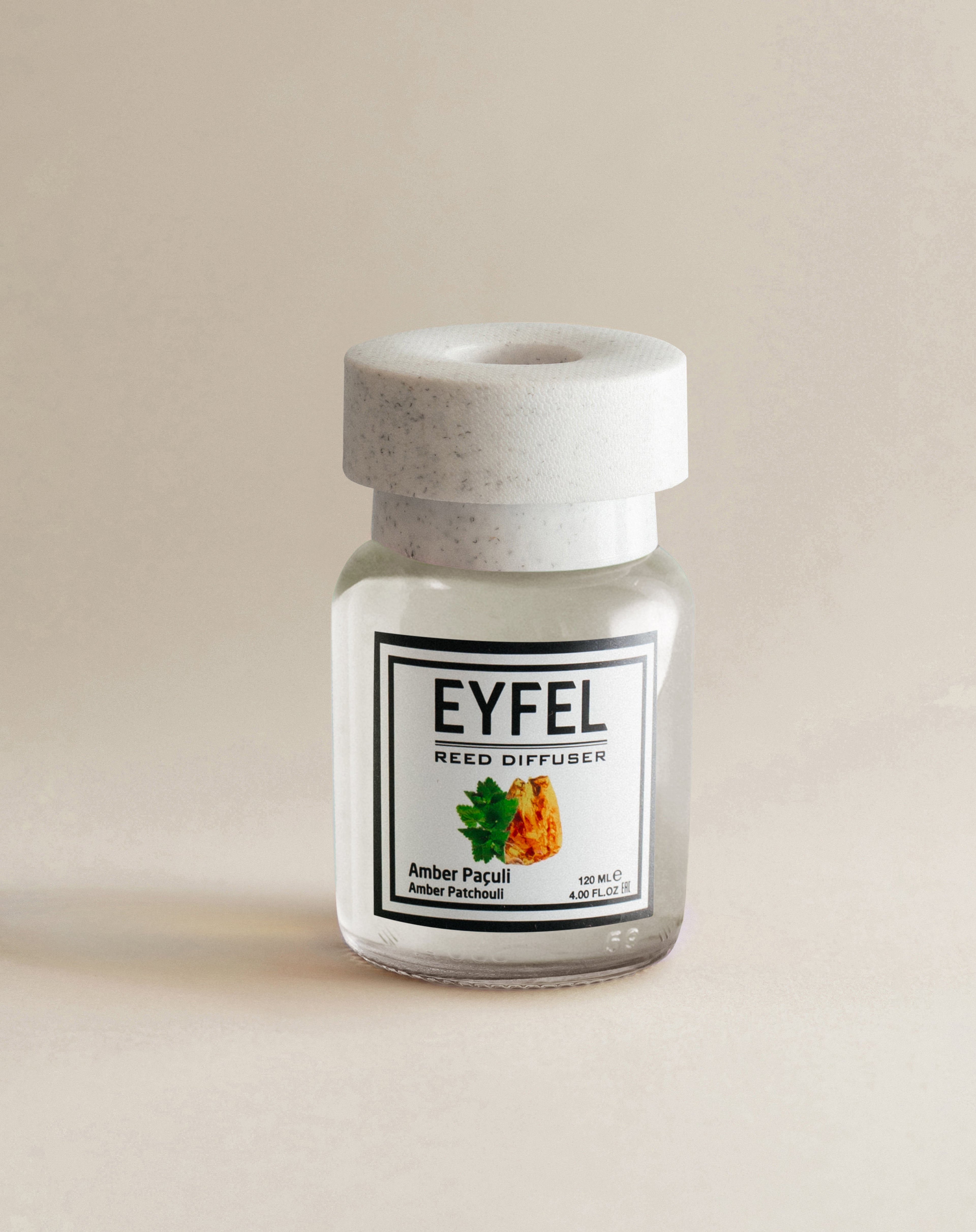 EYFEL Fragrance Diffuser 120 ml — Amber & Patchouli
