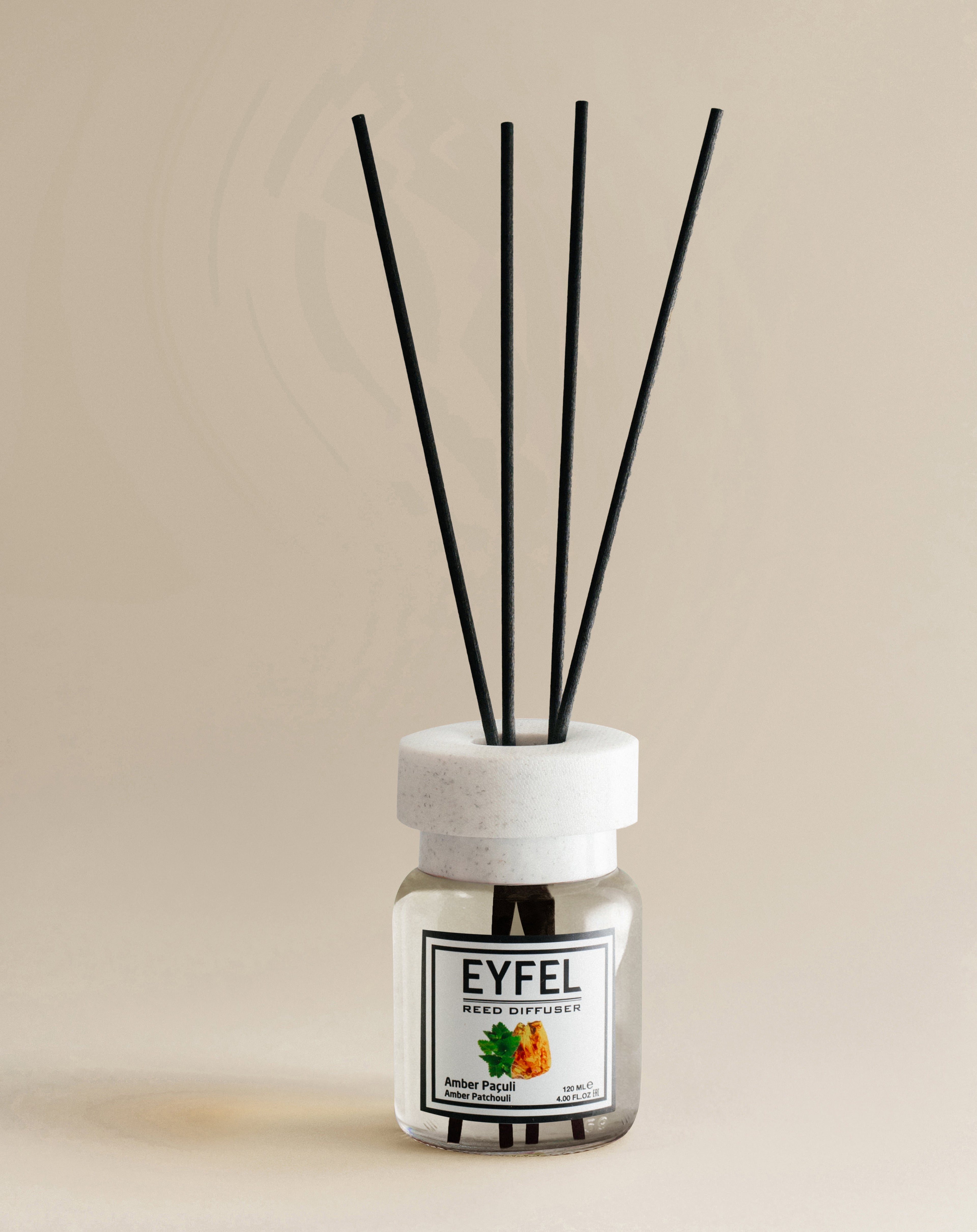 EYFEL Fragrance Diffuser 120 ml — Amber & Patchouli
