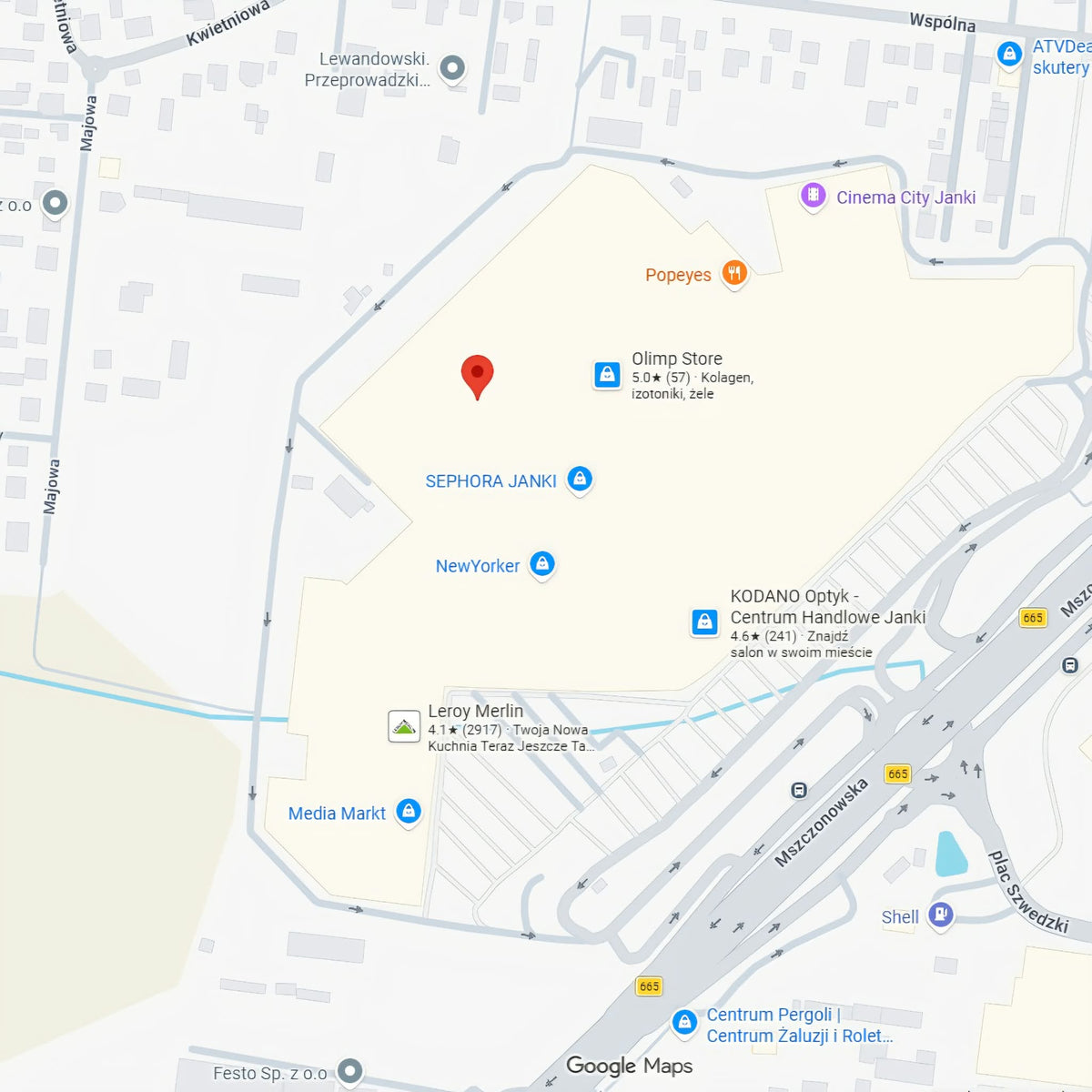 Store Locations Map