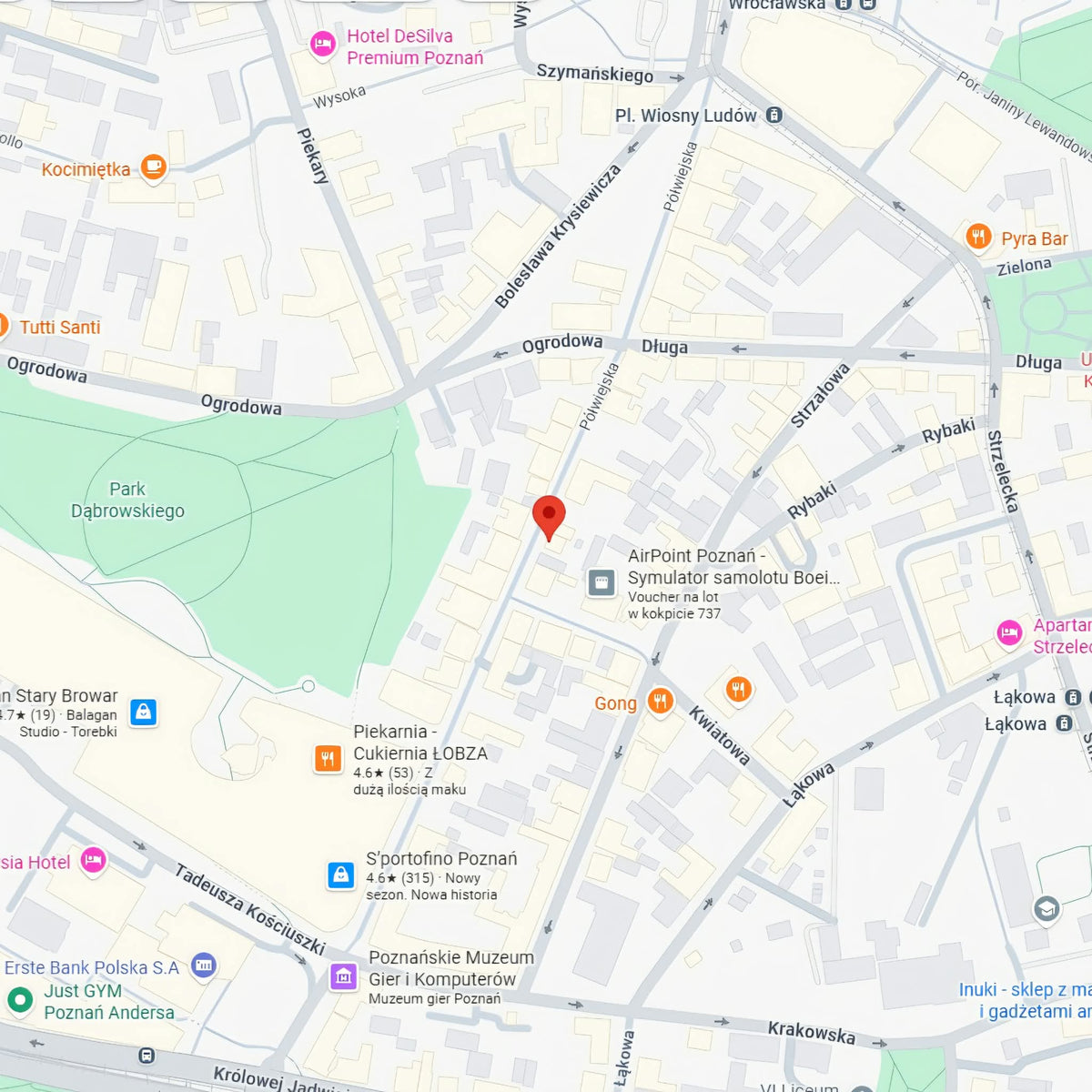 Store Locations Map