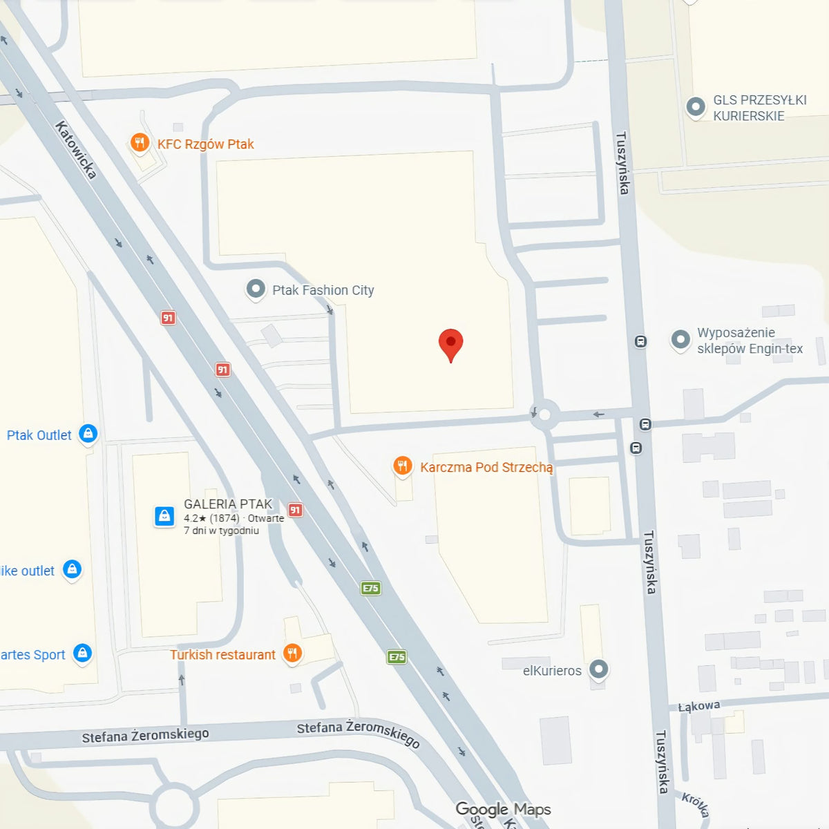 Store Locations Map