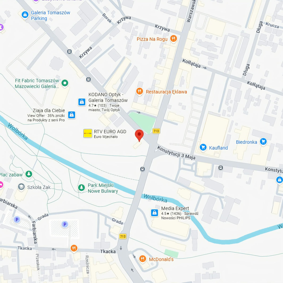 Store Locations Map