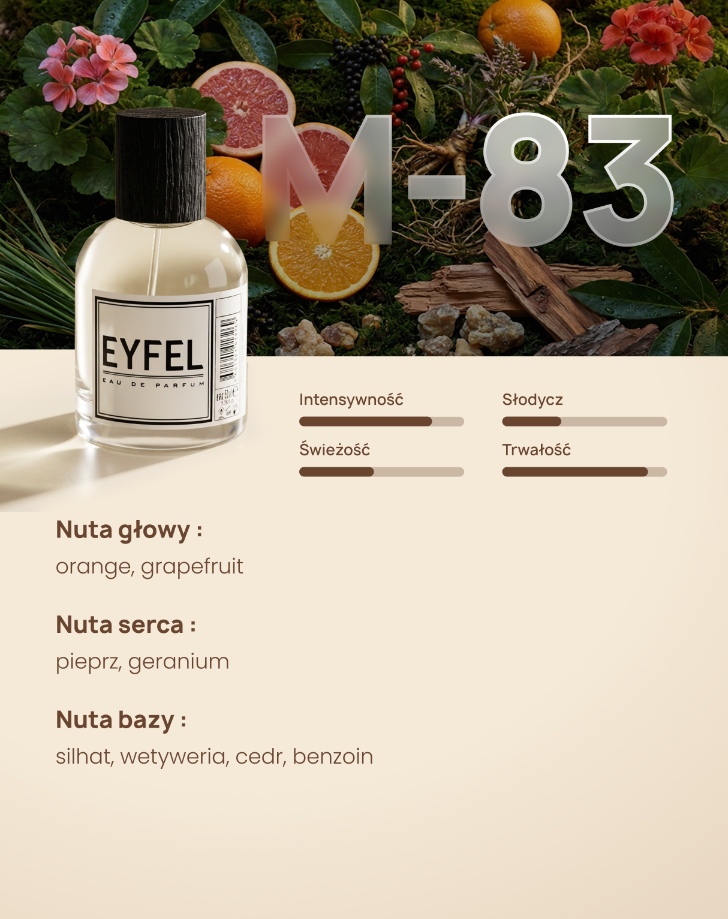 Eyfel Eau de Parfum Men 50 ml - M83