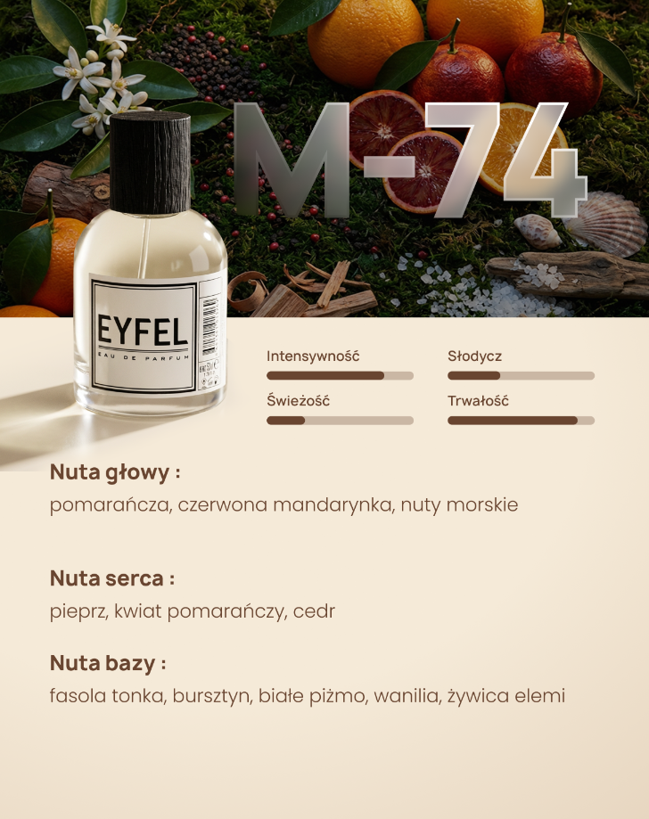 Eyfel Eau de Pardum Men 50 ml - M74