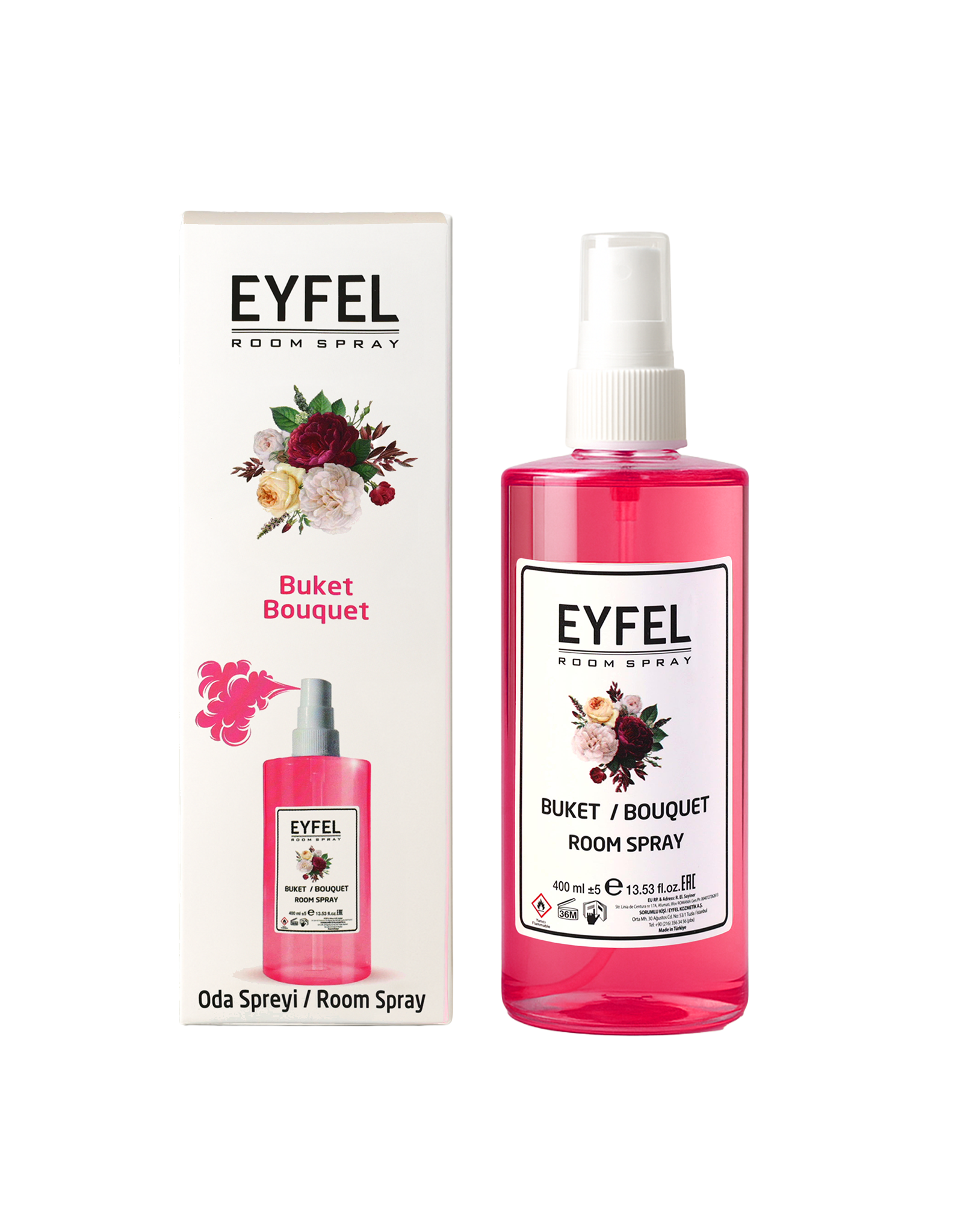 EYFEL Air Freshener – BOUQUET – 400ml