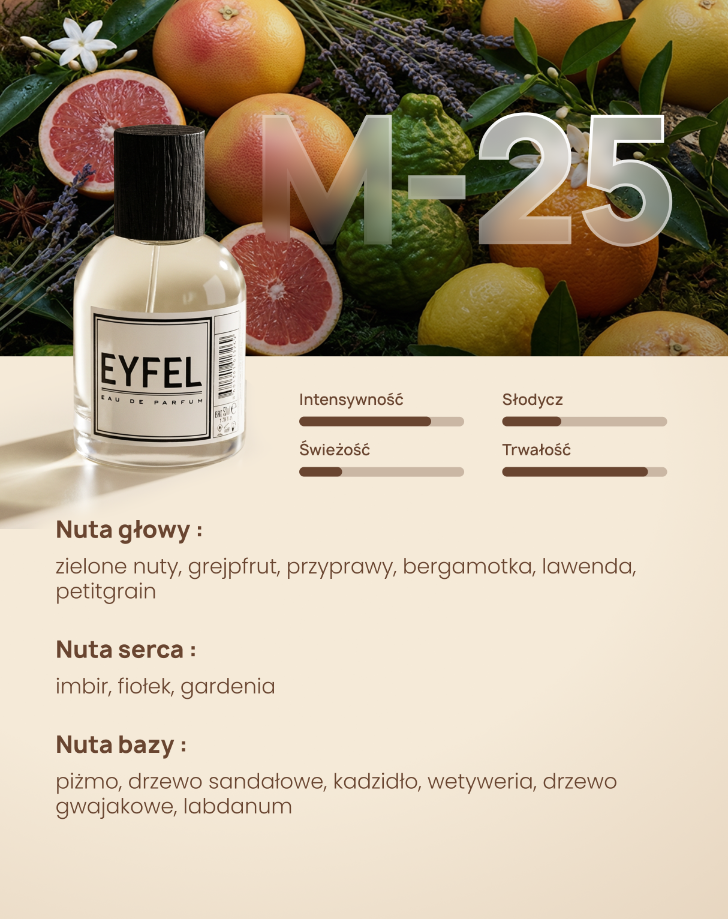 Eyfel Eau de Parfum Men 50 ml - M25