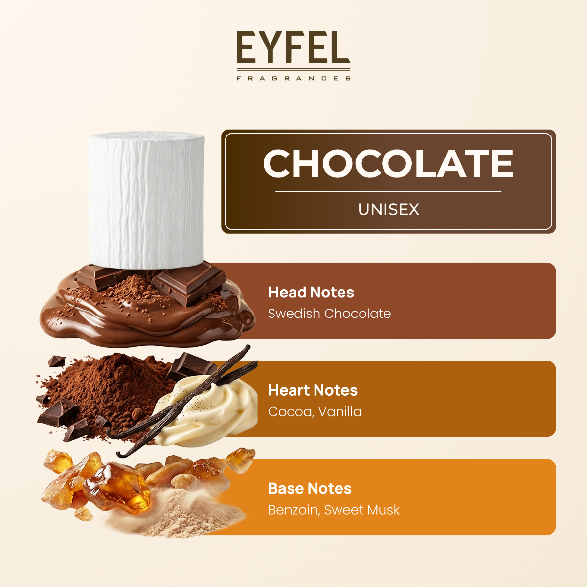 EYFEL Perfumy Unisex - Chocolate