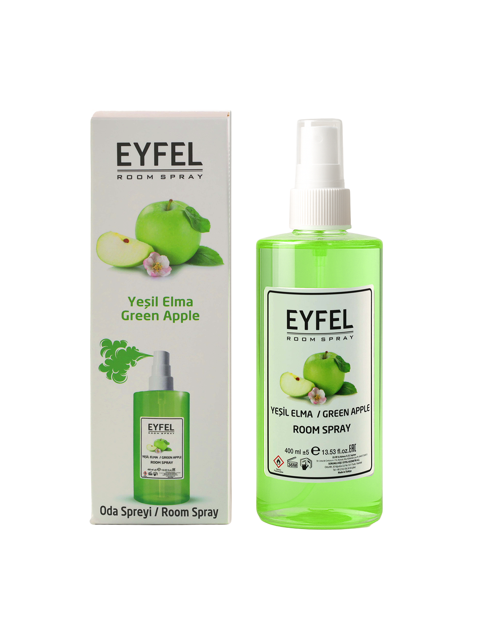 EYFEL Air Freshener – Green Apple – 400ml