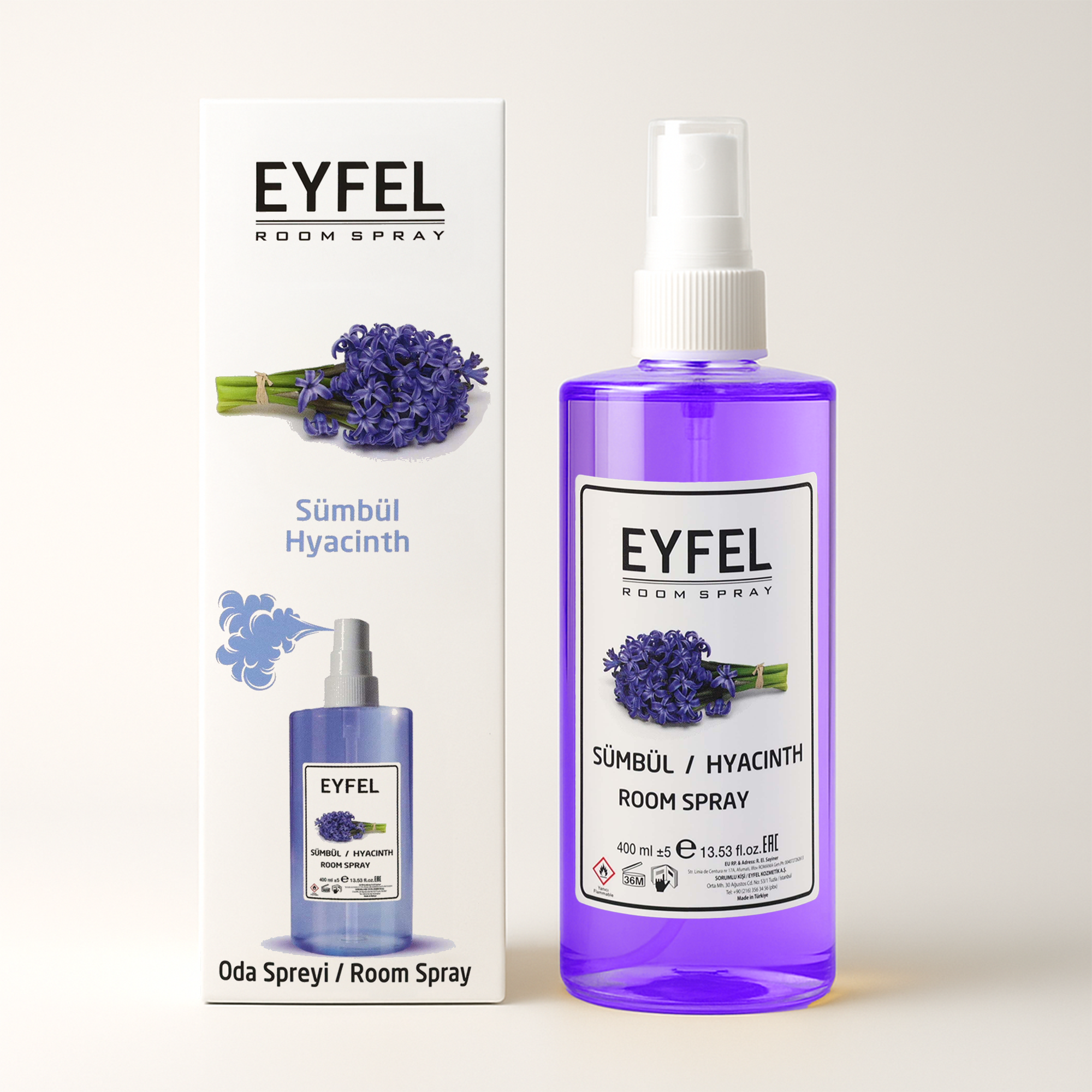 Eyfel-Odwieacz Powietrza -  Hiacynt- 400 ml